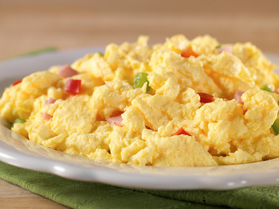 Scrambled Eggs with Ham, Red & Green Peppers - Pouch